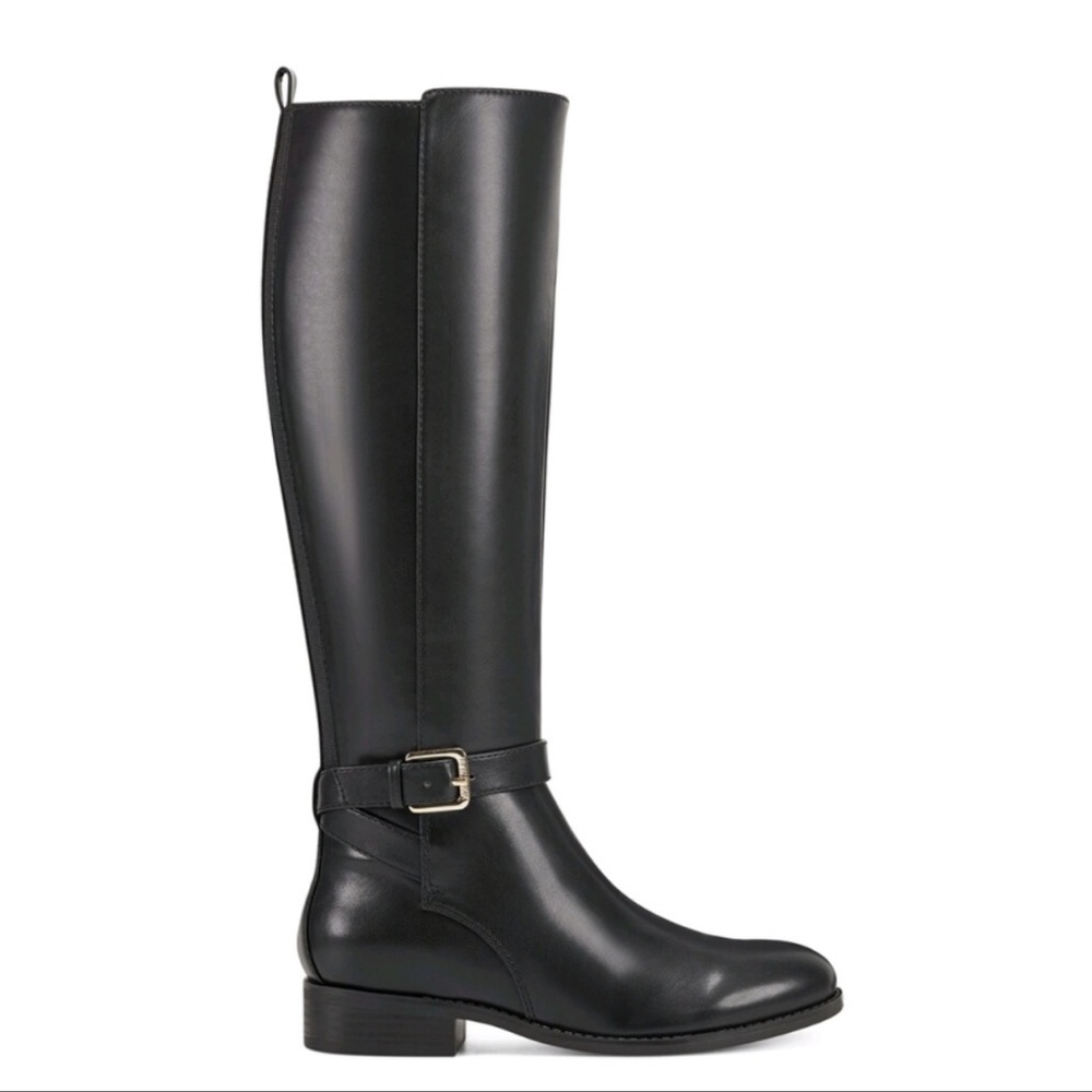 ✨*NIB* Nine West Giani Black Riding Boots | 7.5 Wide Calf